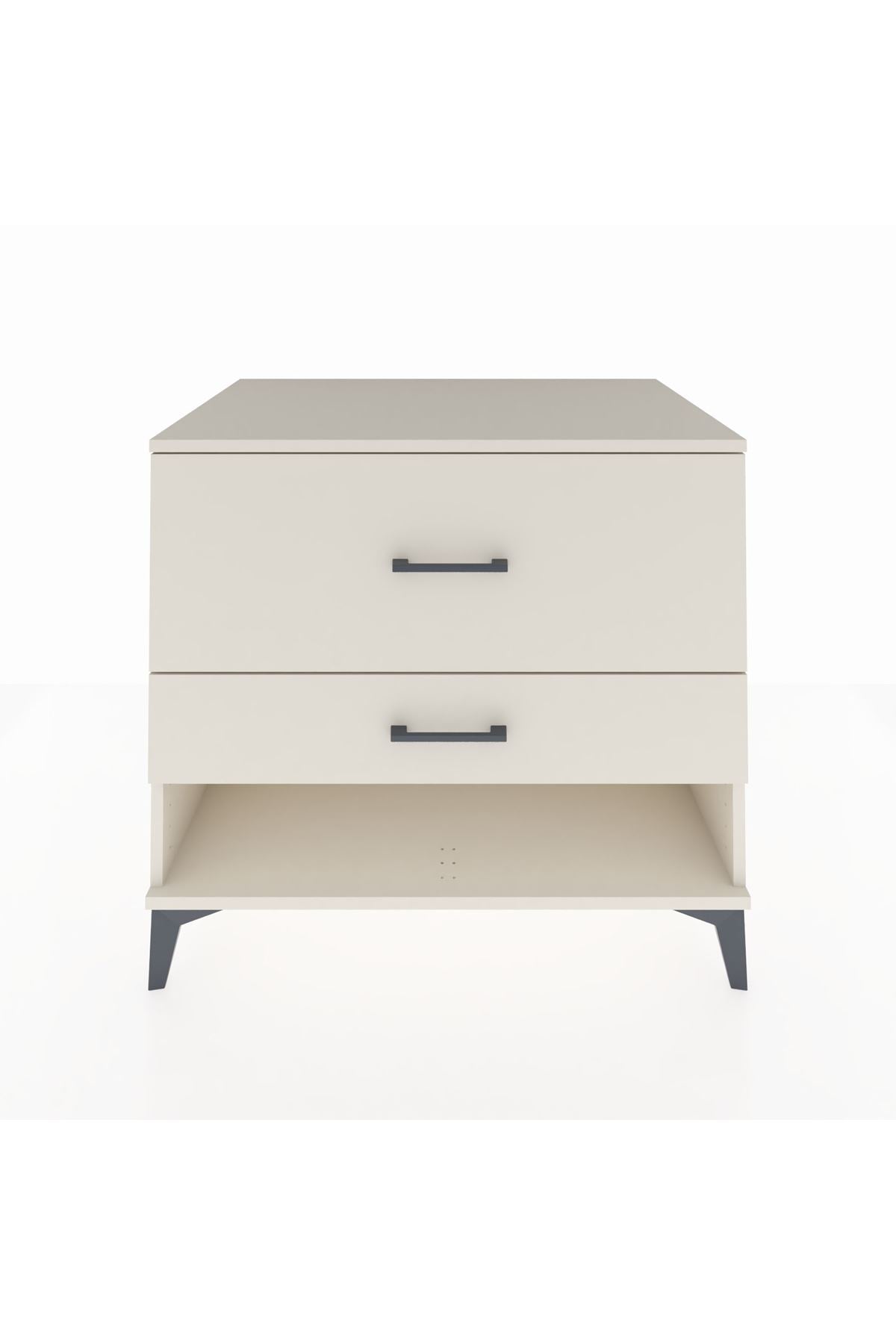 Kronos Şifonyer 2 Çekmeceli 88x59x80 Aytaşı-Aytaşı