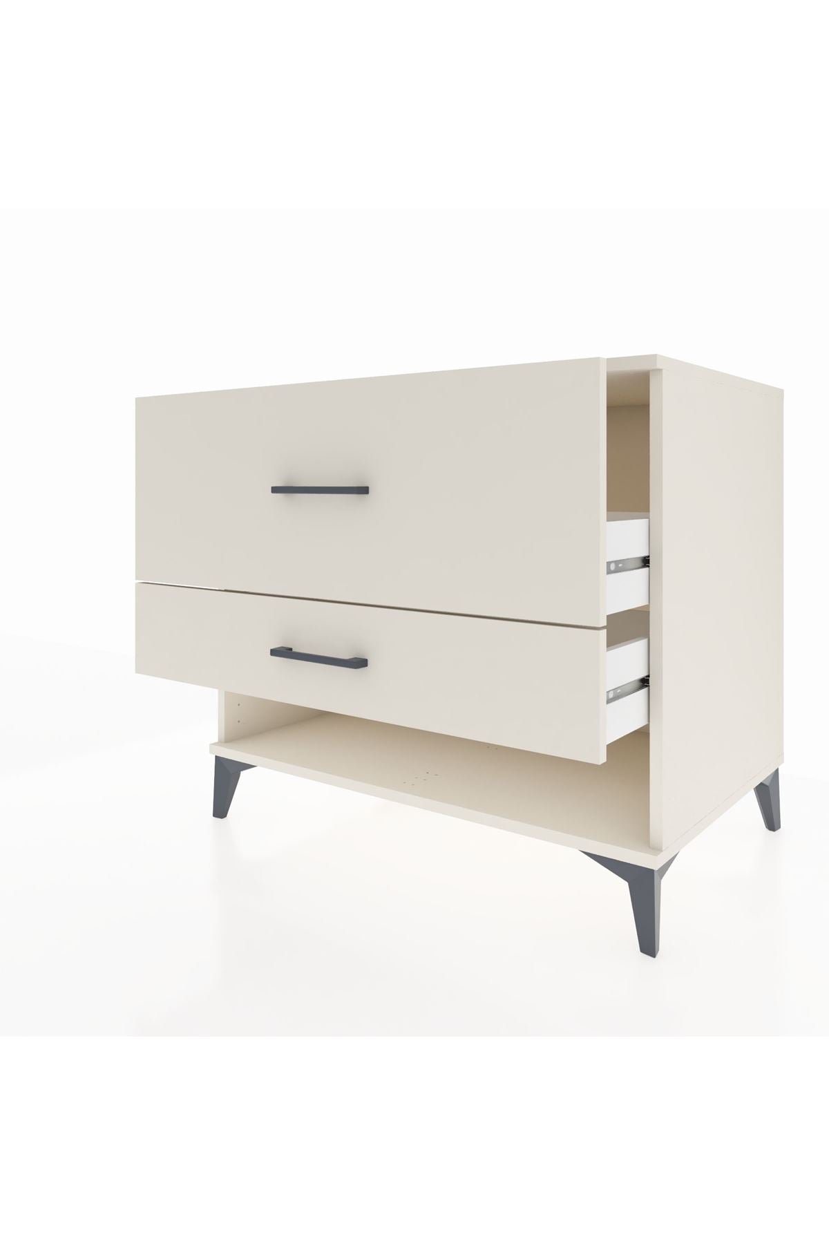 Kronos Şifonyer 2 Çekmeceli 88x59x80 Aytaşı-Aytaşı