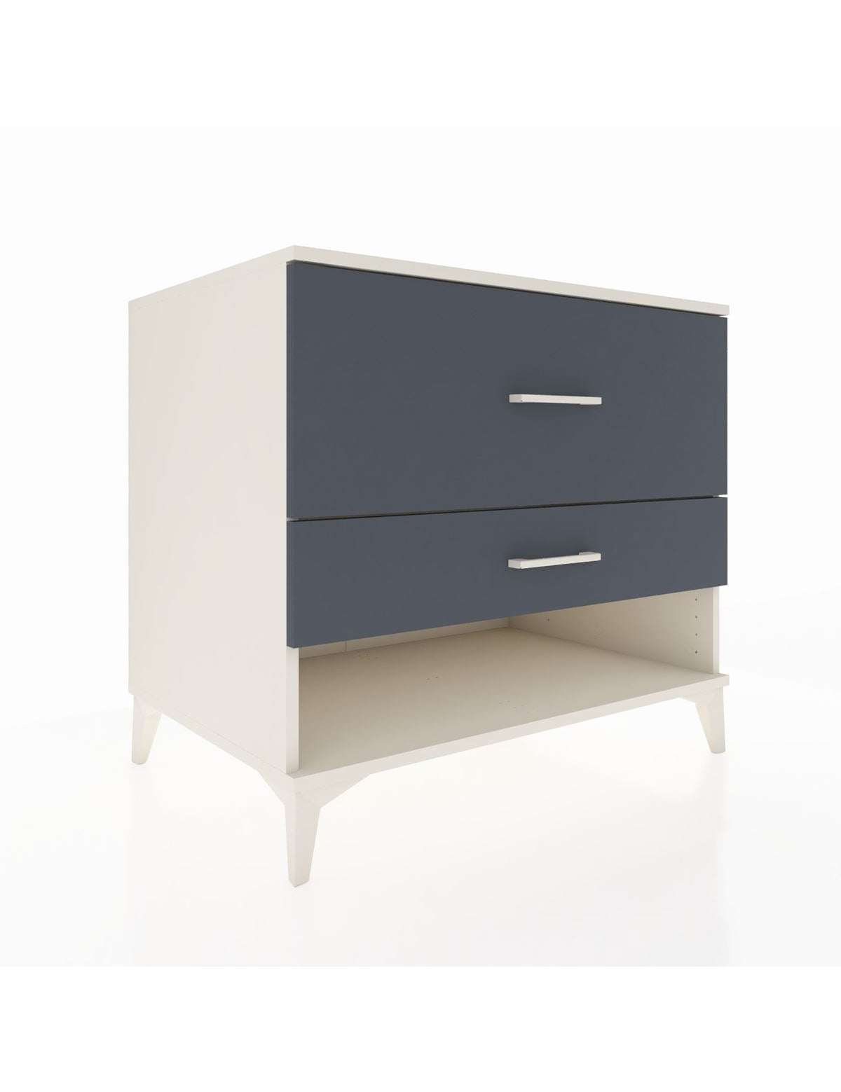 Kronos Şifonyer 2 Çekmeceli 88x59x80 Aytaşı-Antrasit