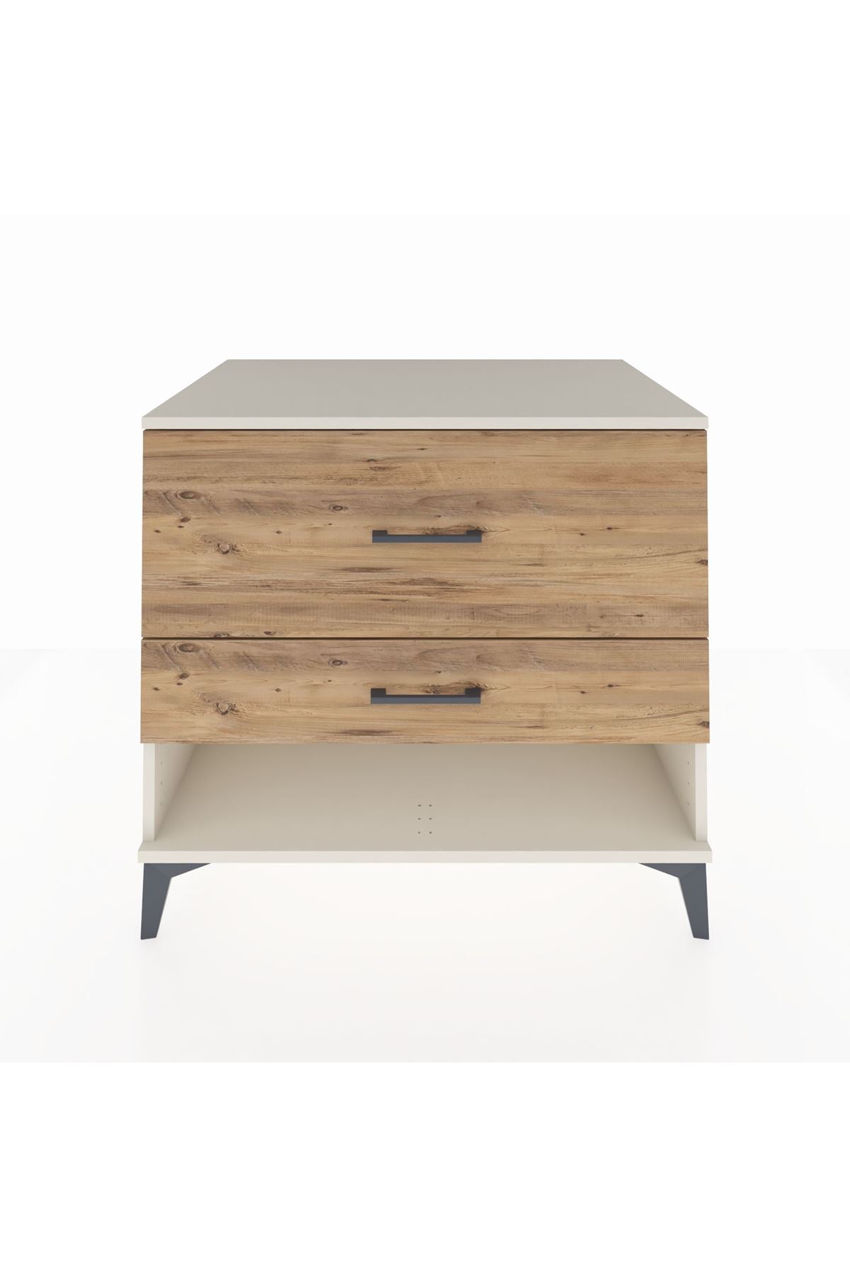 Kronos Şifonyer 2 Çekmeceli 88x59x80 Aytaşı-Çam