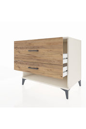 Kronos Şifonyer 2 Çekmeceli 88x59x80 Aytaşı-Çam