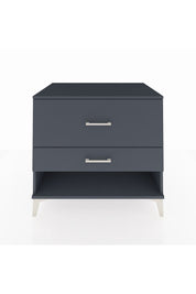 Kronos Şifonyer 2 Çekmeceli 88x59x80 Antrasit-Antrasit