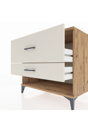 Kronos Şifonyer 2 Çekmeceli 88x59x80 Çam-Aytaşı
