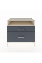 Kronos Şifonyer Tek Raflı 2 Çekmeceli 88x59x80 Aytaşı-Antrasit