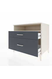 Kronos Şifonyer Tek Raflı 2 Çekmeceli 88x59x80 Aytaşı-Antrasit