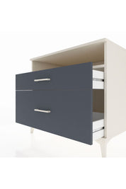 Kronos Şifonyer Tek Raflı 2 Çekmeceli 88x59x80 Aytaşı-Antrasit