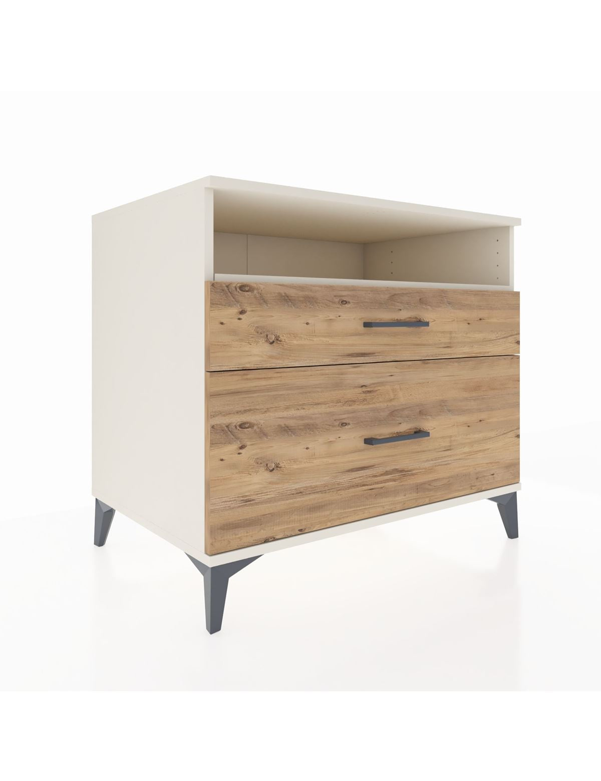 Kronos Şifonyer Tek Raflı 2 Çekmeceli 88x59x80 Aytaşı-Çam