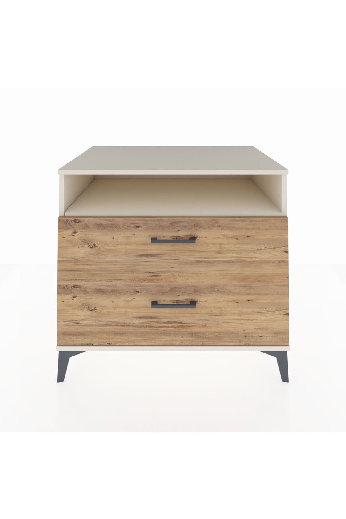 Kronos Şifonyer Tek Raflı 2 Çekmeceli 88x59x80 Aytaşı-Çam
