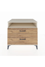 Kronos Şifonyer Tek Raflı 2 Çekmeceli 88x59x80 Aytaşı-Çam