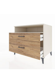 Kronos Şifonyer Tek Raflı 2 Çekmeceli 88x59x80 Aytaşı-Çam