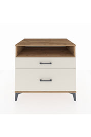 Kronos Şifonyer Tek Raflı 2 Çekmeceli 88x59x80 Çam-Aytaşı