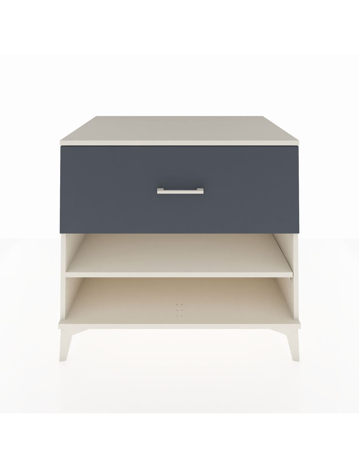 Kronos Şifonyer Tek Raflı Tek Çekmeceli 88x59x80 Aytaşı-Antrasit