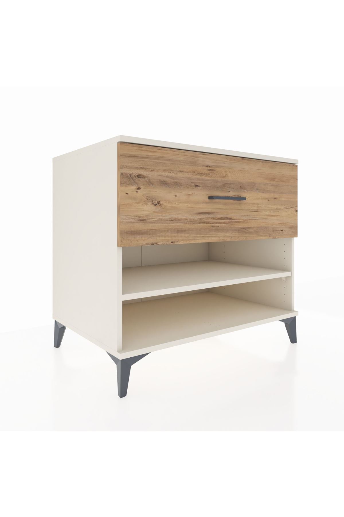 Kronos Şifonyer Tek Raflı Tek Çekmeceli 88x59x80 Aytaşı-Çam