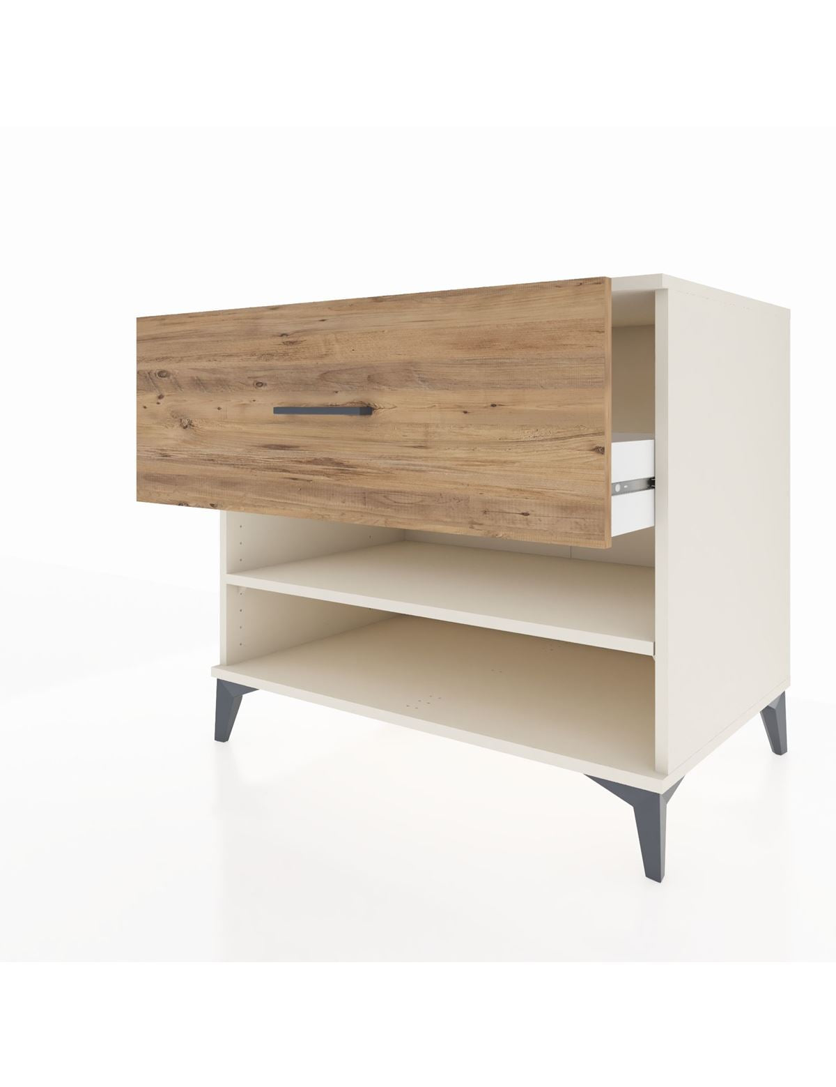 Kronos Şifonyer Tek Raflı Tek Çekmeceli 88x59x80 - S69M012V3C