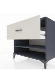 Kronos Şifonyer Tek Raflı Tek Çekmeceli 88x59x80 Antrasit-Aytaşı