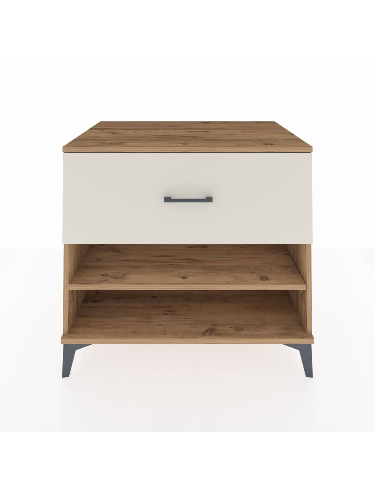 Kronos Şifonyer Tek Raflı Tek Çekmeceli 88x59x80 Çam-Aytaşı