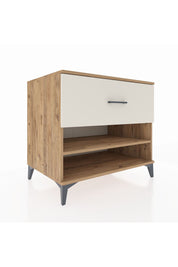 Kronos Şifonyer Tek Raflı Tek Çekmeceli 88x59x80 Çam-Aytaşı