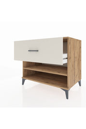 Kronos Şifonyer Tek Raflı Tek Çekmeceli 88x59x80 Çam-Aytaşı