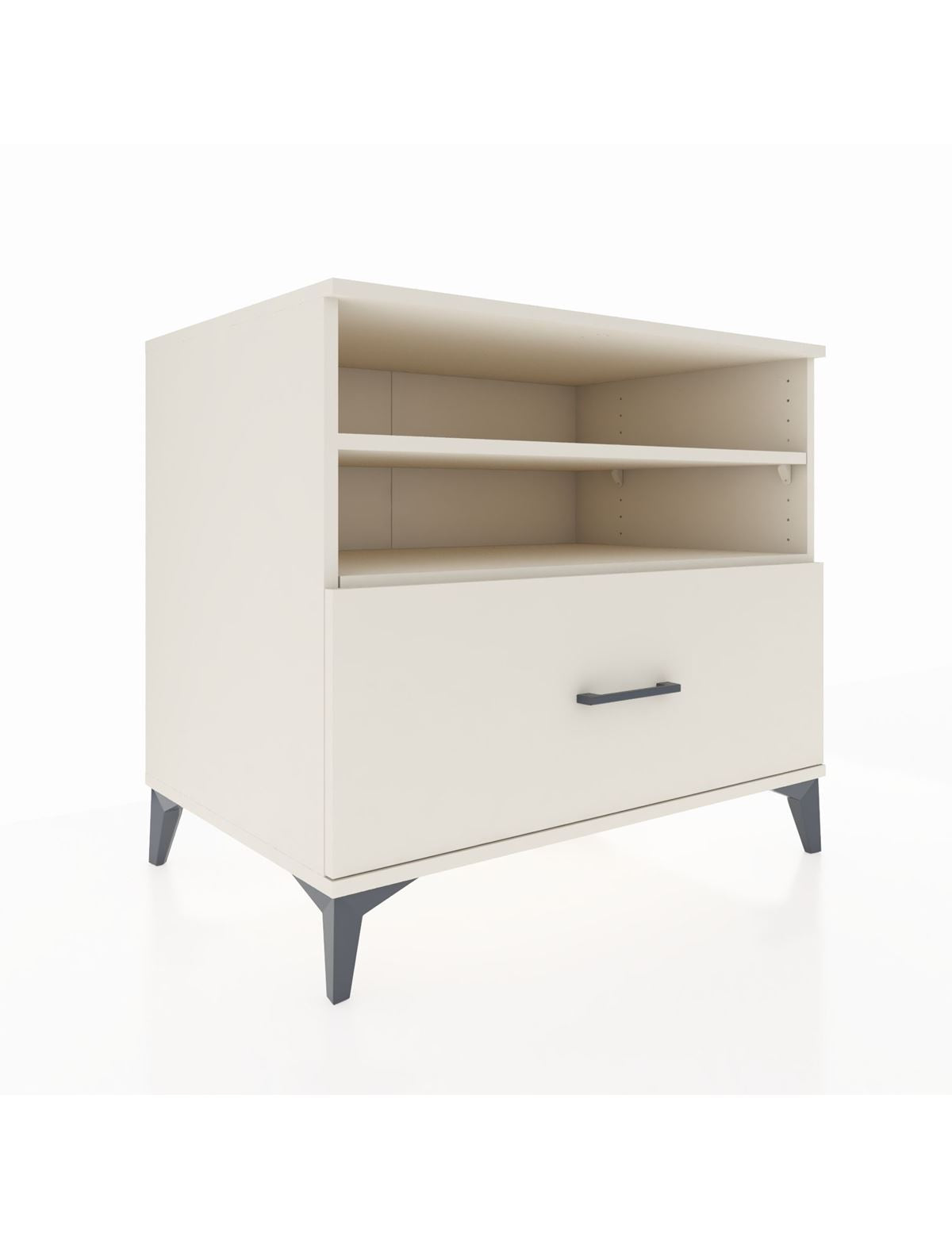 Kronos Şifonyer 2 Raflı Tek Çekmeceli 88x59x80 Aytaşı-Aytaşı