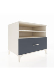 Kronos Şifonyer 2 Raflı Tek Çekmeceli 88x59x80 Aytaşı-Antrasit