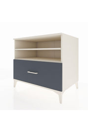 Kronos Şifonyer 2 Raflı Tek Çekmeceli 88x59x80 Aytaşı-Antrasit