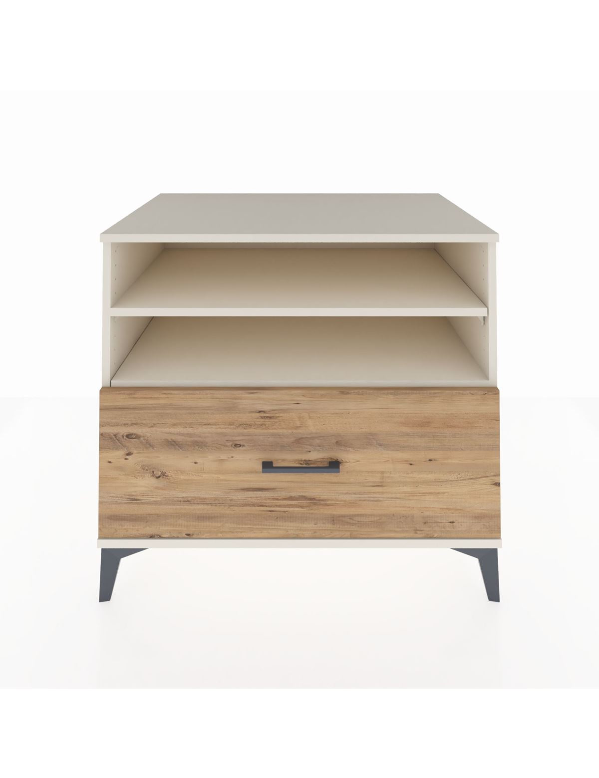 Kronos Şifonyer 2 Raflı Tek Çekmeceli 88x59x80 Aytaşı-Çam