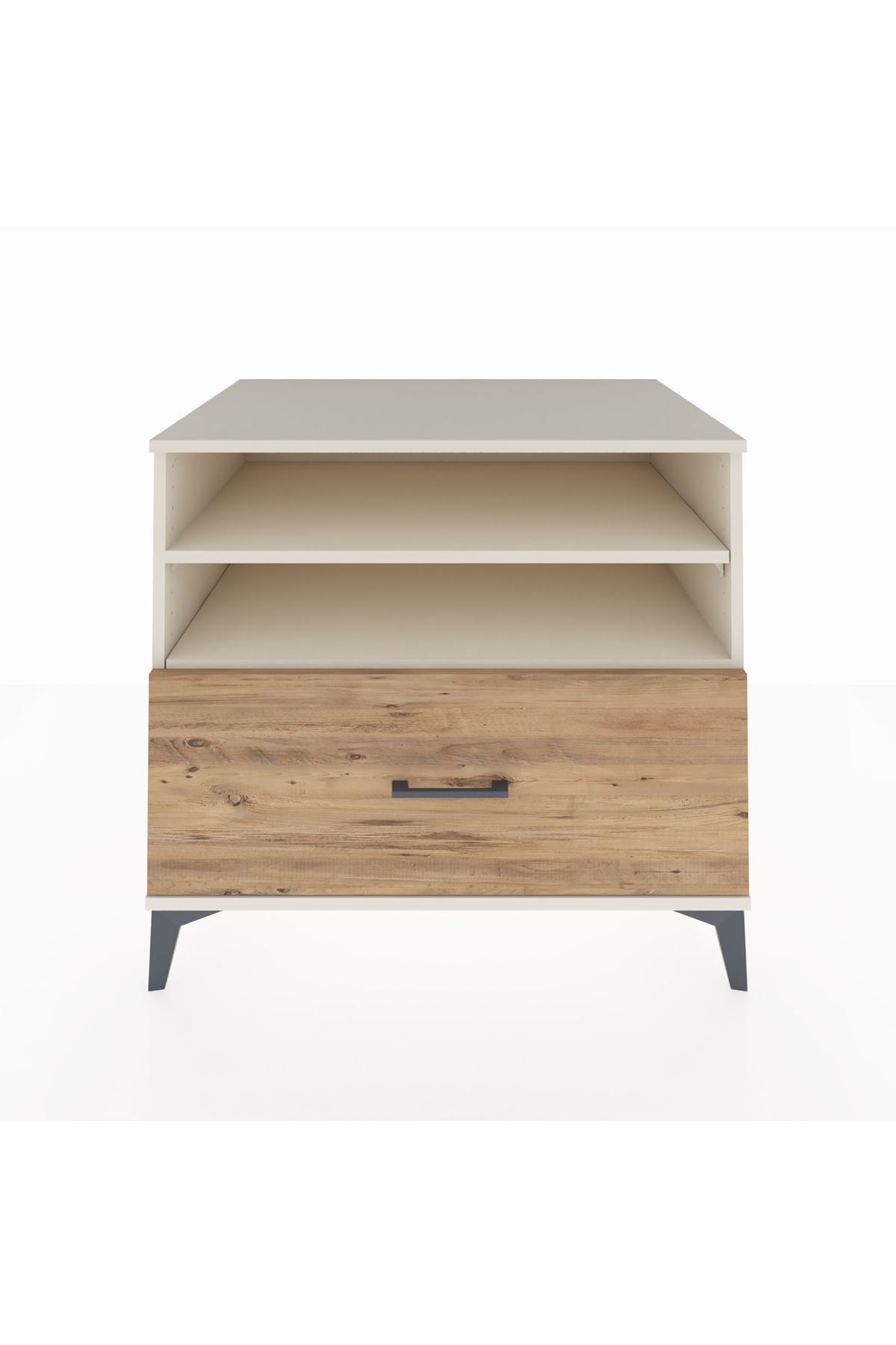 Kronos Şifonyer 2 Raflı Tek Çekmeceli 88x59x80 Aytaşı-Çam