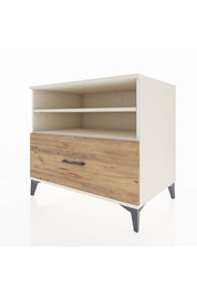 Kronos Şifonyer 2 Raflı Tek Çekmeceli 88x59x80 Aytaşı-Çam