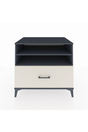 Kronos Şifonyer 2 Raflı Tek Çekmeceli 88x59x80 Antrasit-Aytaşı