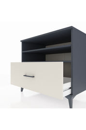 Kronos Şifonyer 2 Raflı Tek Çekmeceli 88x59x80 Antrasit-Aytaşı