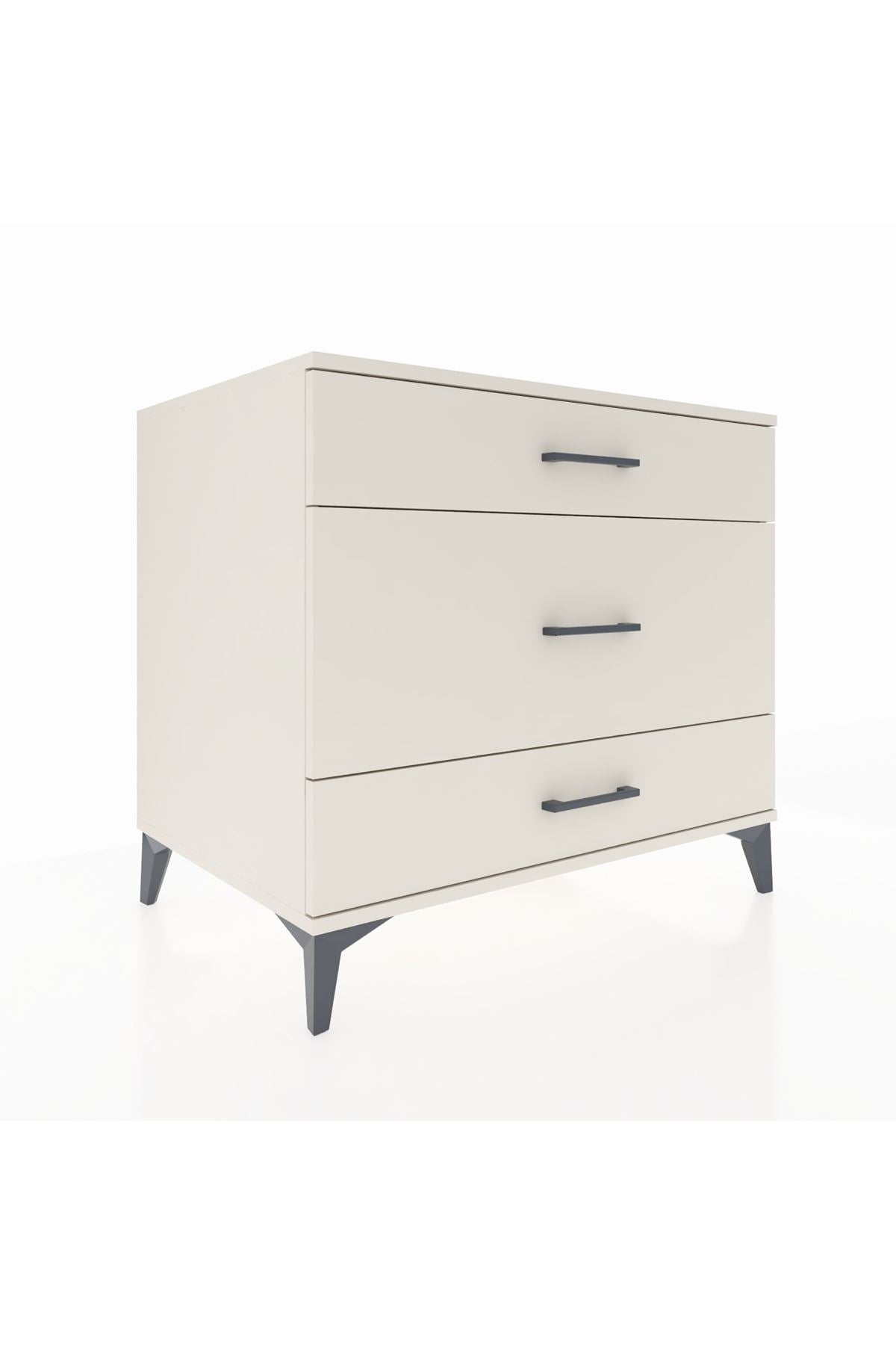 Kronos Şifonyer 3 Çekmeceli 88x59x80 Aytaşı-Aytaşı