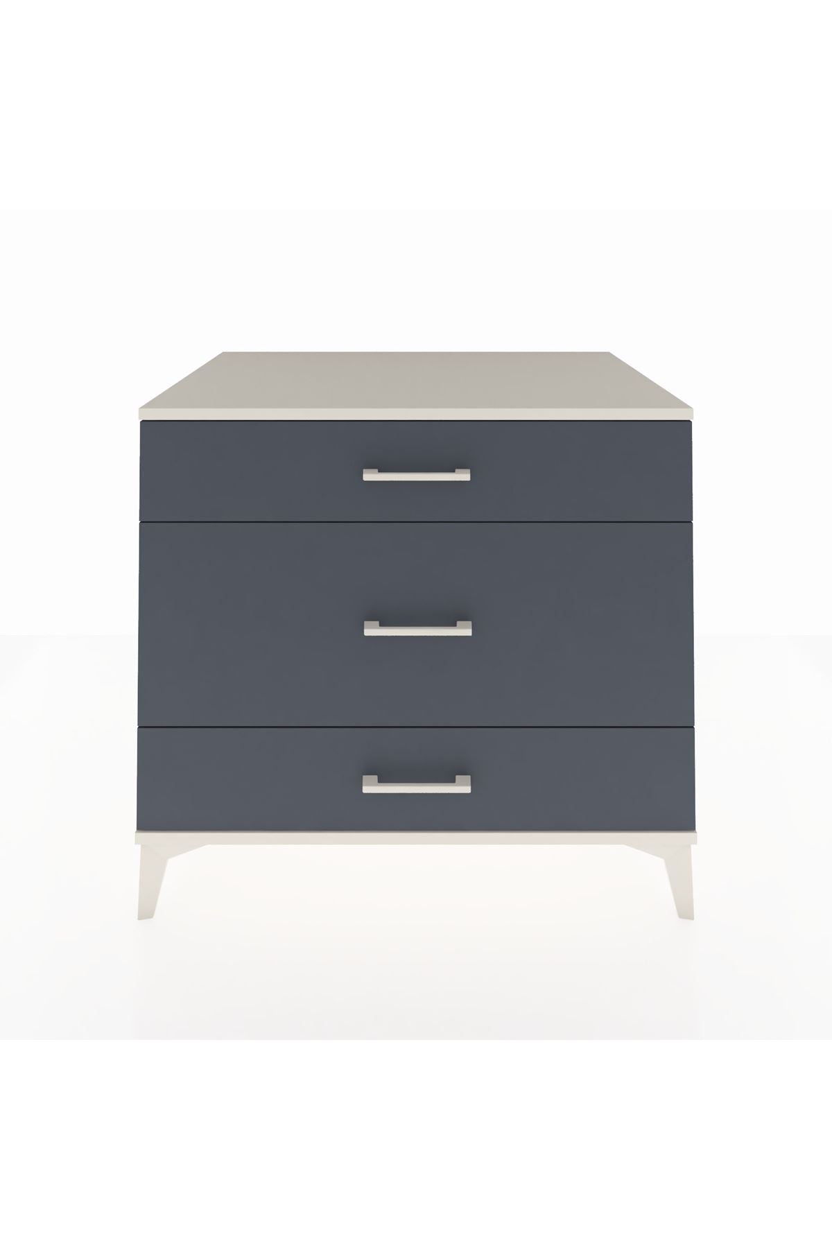 Kronos Şifonyer 3 Çekmeceli 88x59x80 Aytaşı-Antrasit