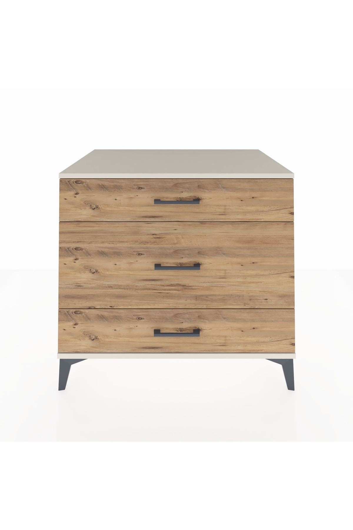 Kronos Şifonyer 3 Çekmeceli 88x59x80 Aytaşı-Çam