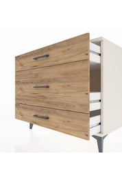 Kronos Şifonyer 3 Çekmeceli 88x59x80 Aytaşı-Çam