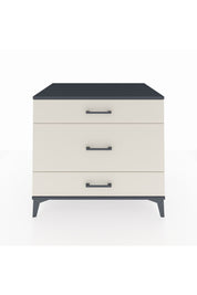 Kronos Şifonyer 3 Çekmeceli 88x59x80 Antrasit-Aytaşı