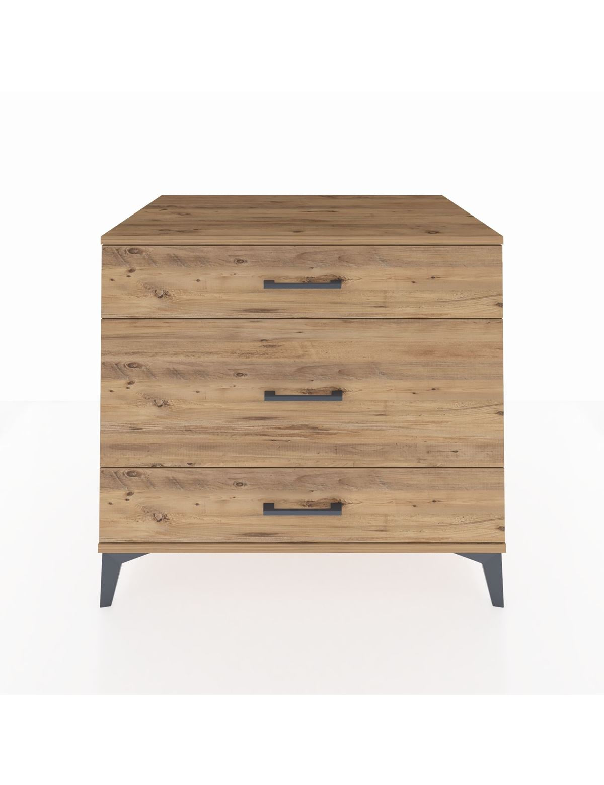 Kronos Şifonyer 3 Çekmeceli 88x59x80 Çam-Çam