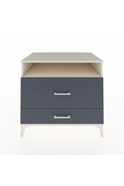 Kronos Şifonyer Tek Raflı 2 Çekmeceli 88x59x80 Aytaşı-Antrasit