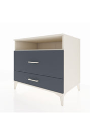 Kronos Şifonyer Tek Raflı 2 Çekmeceli 88x59x80 Aytaşı-Antrasit