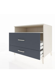 Kronos Şifonyer Tek Raflı 2 Çekmeceli 88x59x80 Aytaşı-Antrasit