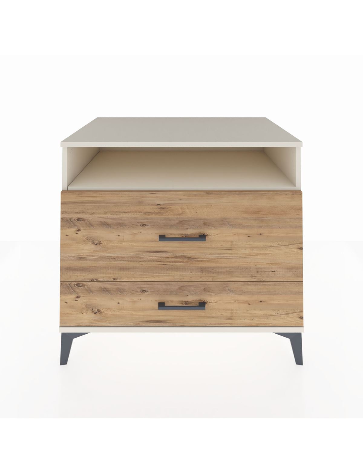 Kronos Şifonyer Tek Raflı 2 Çekmeceli 88x59x80 Aytaşı-Çam