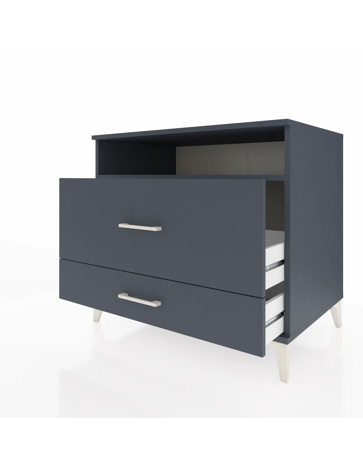 Kronos Şifonyer Tek Raflı 2 Çekmeceli 88x59x80 - S69M015V5C