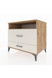 Kronos Şifonyer Tek Raflı 2 Çekmeceli 88x59x80 Çam-Aytaşı