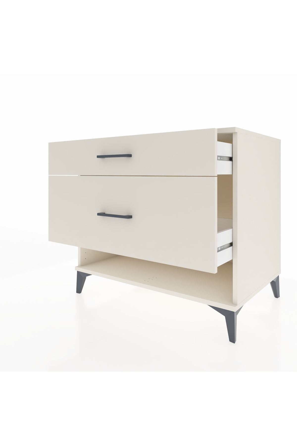 Kronos Şifonyer 2 Çekmeceli 88x59x80 Aytaşı-Aytaşı