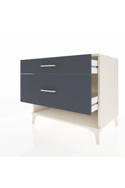 Kronos Şifonyer 2 Çekmeceli 88x59x80 Aytaşı-Antrasit