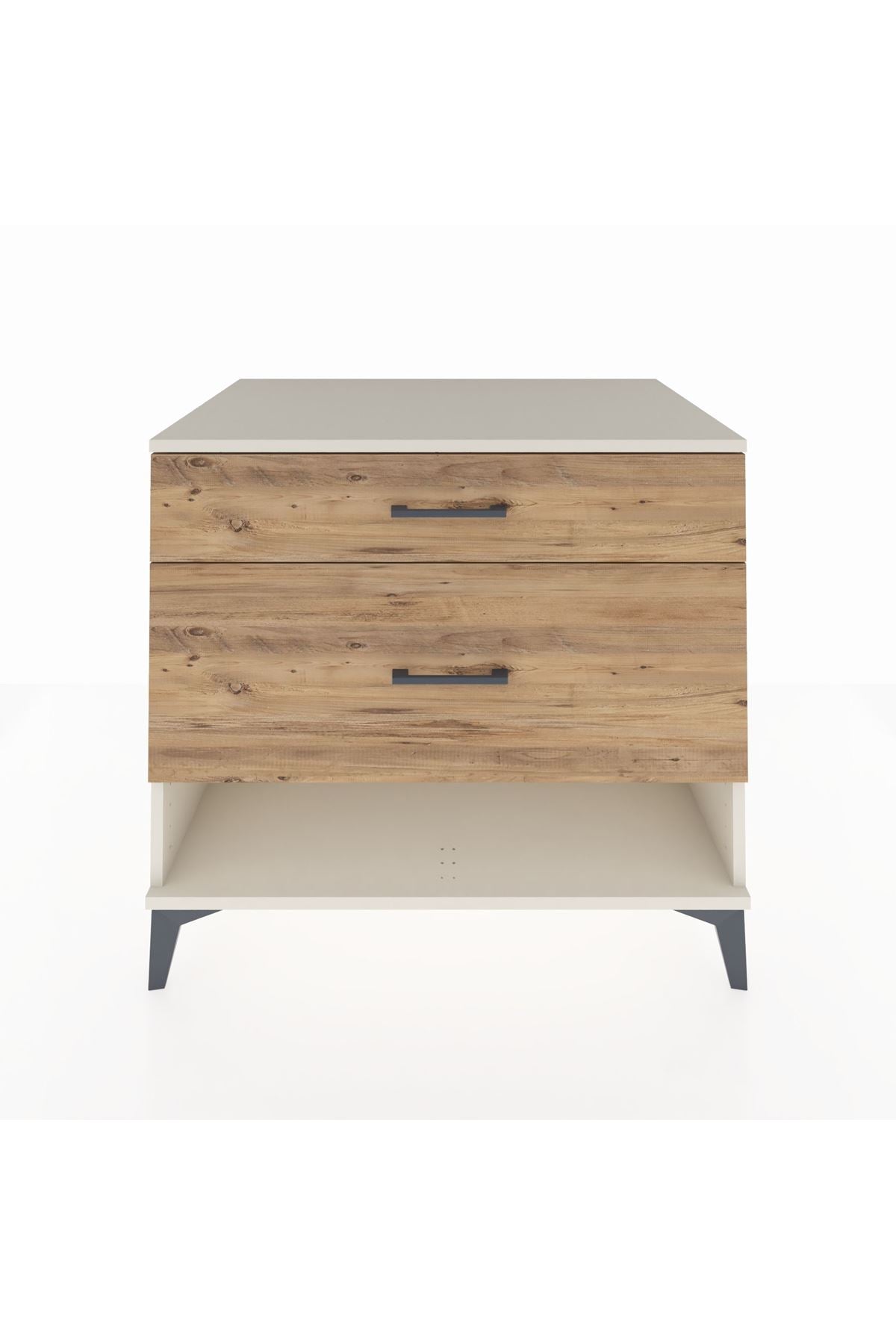 Kronos Şifonyer 2 Çekmeceli 88x59x80 Aytaşı-Çam