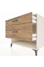 Kronos Şifonyer 2 Çekmeceli 88x59x80 Aytaşı-Çam