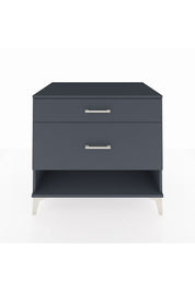 Kronos Şifonyer 2 Çekmeceli 88x59x80 Antrasit-Antrasit