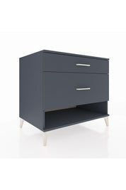 Kronos Şifonyer 2 Çekmeceli 88x59x80 Antrasit-Antrasit