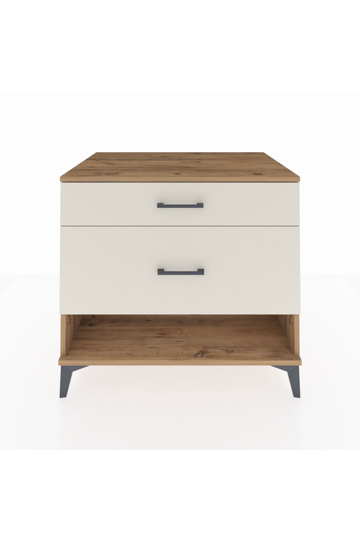 Kronos Şifonyer 2 Çekmeceli 88x59x80 Çam-Aytaşı