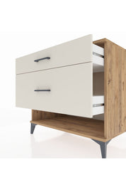 Kronos Şifonyer 2 Çekmeceli 88x59x80 Çam-Aytaşı